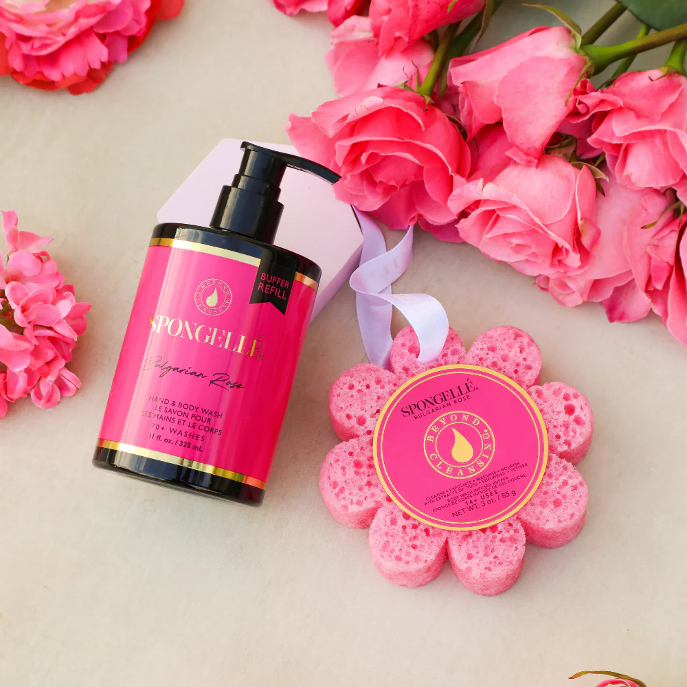 Bulgarian Rose Wild Flower & Body Wash Refill Set - Image 2