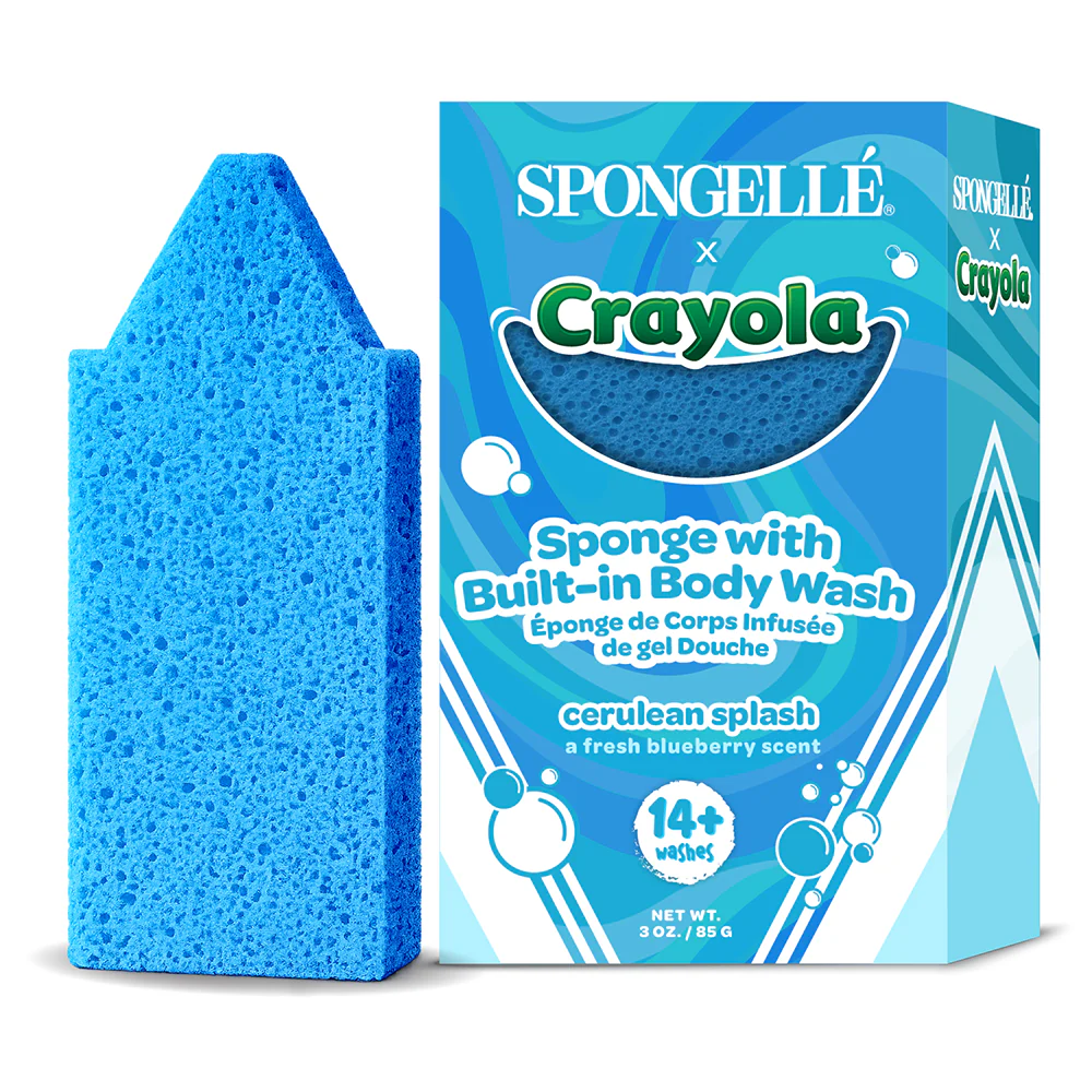 Cerulean Splash Body Buffer | Crayola