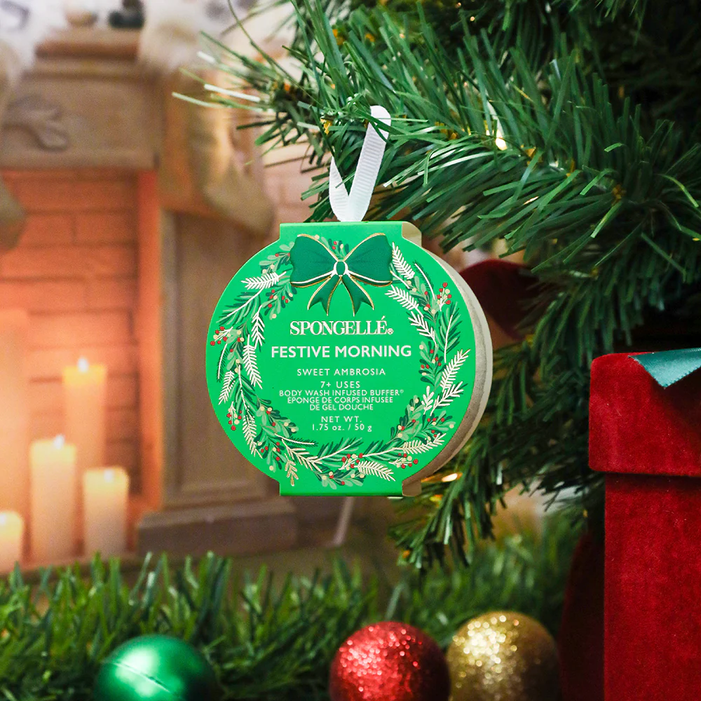 Festive Morning - Sweet Ambrosia | Holiday Wreath - Image 2