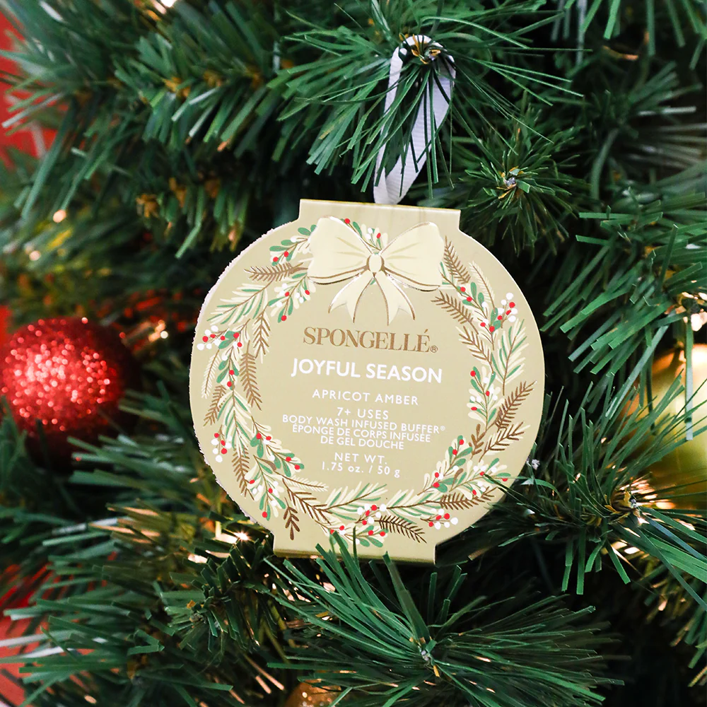 Joyful Season - Apricot Amber | Holiday Wreath - Image 2
