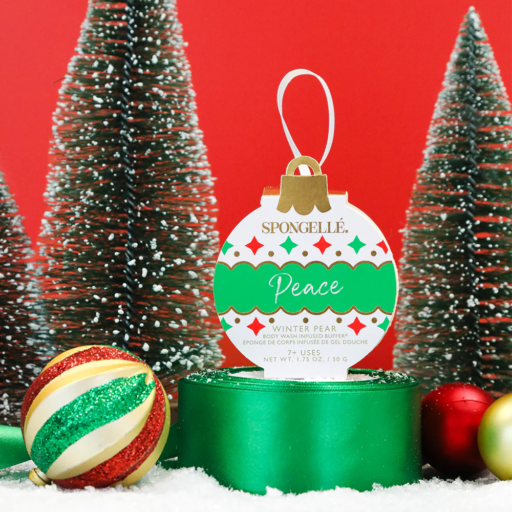 Peace - Winter Pear | Holiday Ornament - Image 2